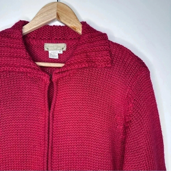 The Territory Ahead Women’s Red Wool Blend Sweater Size XL - Picture 8 of 8